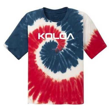 Koloa Surf Co. Original Logo Tie Dye Shirts in Sizes S-4XL Koloa Surf Company Men's Shirts