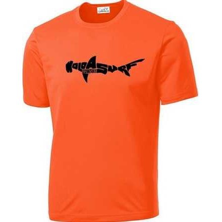 Koloa Surf Co. SHARK Logo Moisture Wicking Athletic T-Shirts Koloa Surf Company Men's Shirts