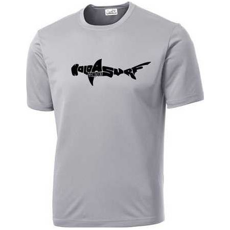 Koloa Surf Co. SHARK Logo Moisture Wicking Athletic T-Shirts Koloa Surf Company Men's Shirts