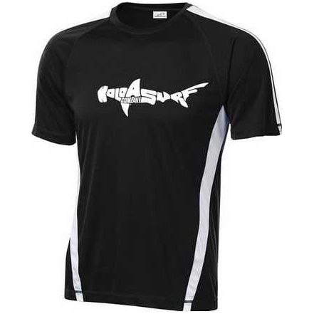 Koloa Surf Co. SHARK Logo Moisture Wicking Athletic T-Shirts Koloa Surf Company Men's Shirts