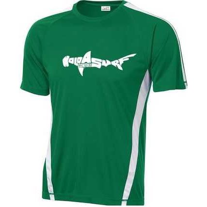 Koloa Surf Co. SHARK Logo Moisture Wicking Athletic T-Shirts Koloa Surf Company Men's Shirts