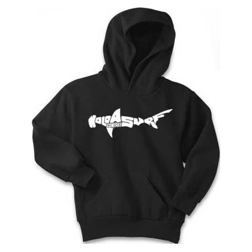 Koloa Surf Co. Shark Logo Youth Pullover Hoodies Koloa Surf Company Youth Apparel