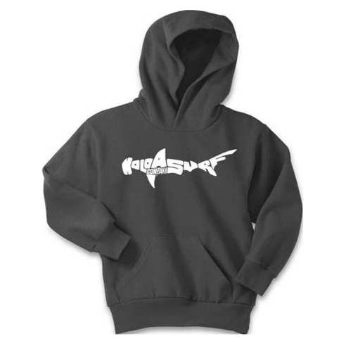 Koloa Surf Co. Shark Logo Youth Pullover Hoodies Koloa Surf Company Youth Apparel