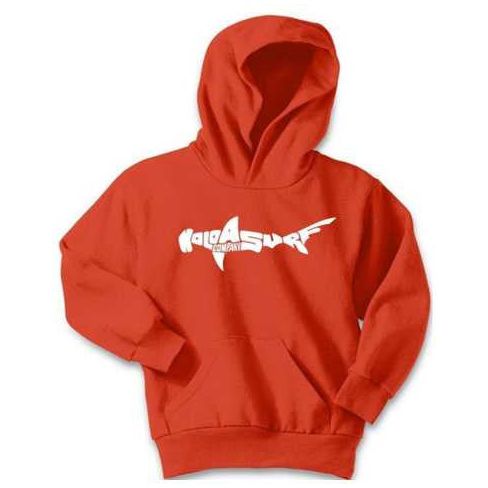 Koloa Surf Co. Shark Logo Youth Pullover Hoodies Koloa Surf Company Youth Apparel