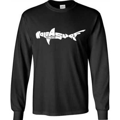 Koloa Surf Co. SHARK Logo Long Sleeve 50/50 Cotton/Poly T-Shirt Koloa Surf Company Men's Shirts