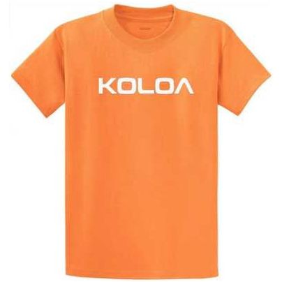 Koloa Surf Co. Koloa-Text Logo Heavy Cotton T-Shirts Koloa Surf Company Men's Shirts