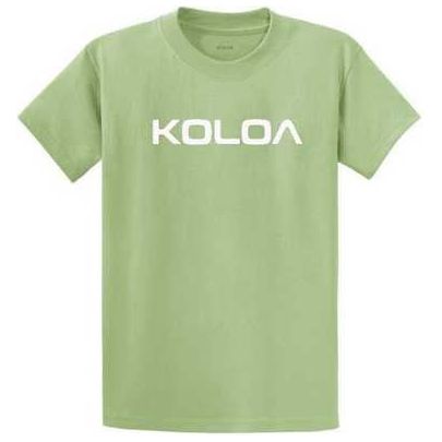 Koloa Surf Co. Koloa-Text Logo Heavy Cotton T-Shirts Koloa Surf Company Men's Shirts