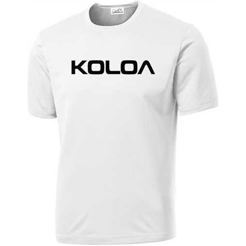 Koloa Surf Co. Text Logo Moisture Wicking All Sport Athletic Training Tees Koloa Surf Company Men's Shirts