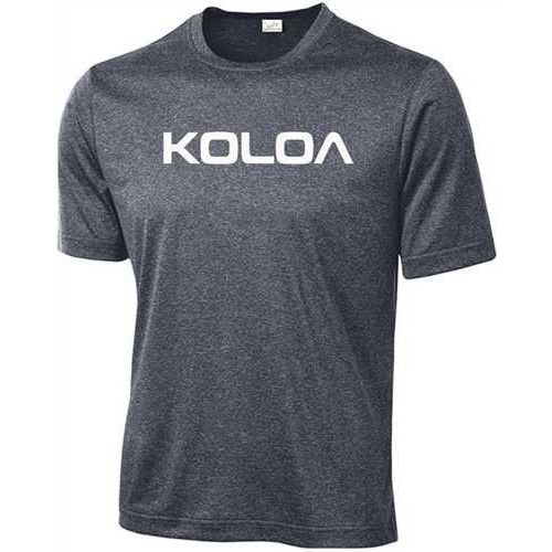 Koloa Surf Co. Text Logo Moisture Wicking All Sport Athletic Training Tees Koloa Surf Company Men's Shirts