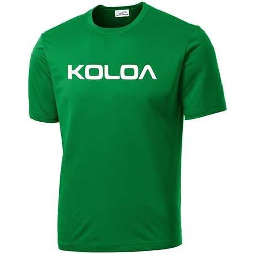 Koloa Surf Co. Text Logo Moisture Wicking All Sport Athletic Training Tees Koloa Surf Company Men's Shirts