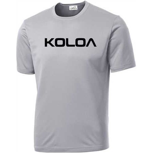 Koloa Surf Co. Text Logo Moisture Wicking All Sport Athletic Training Tees Koloa Surf Company Men's Shirts