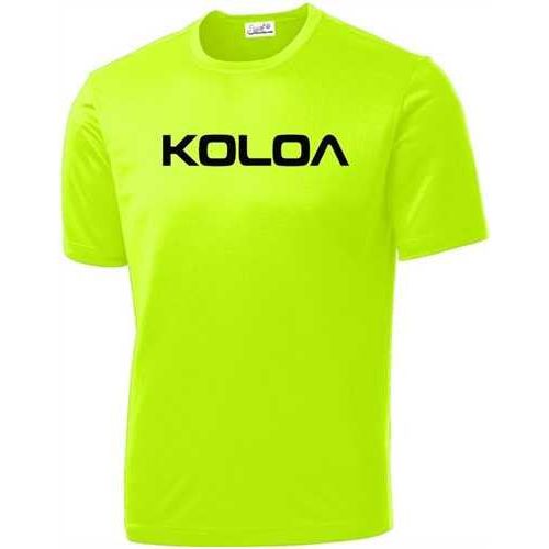 Koloa Surf Co. Text Logo Moisture Wicking All Sport Athletic Training Tees Koloa Surf Company Men's Shirts