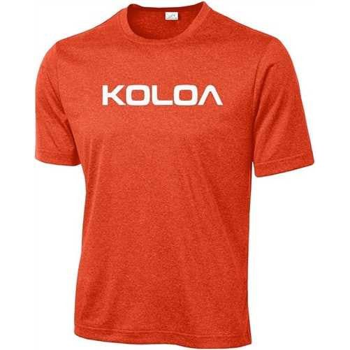 Koloa Surf Co. Text Logo Moisture Wicking All Sport Athletic Training Tees Koloa Surf Company Men's Shirts