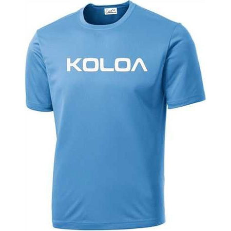 Koloa Surf Co. Text Logo Moisture Wicking All Sport Athletic Training Tees Koloa Surf Company Men's Shirts