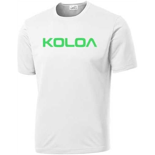 Koloa Surf Co. Text Logo Moisture Wicking All Sport Athletic Training Tees Koloa Surf Company Men's Shirts