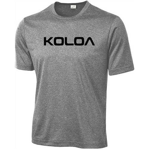 Koloa Surf Co. Text Logo Moisture Wicking All Sport Athletic Training Tees Koloa Surf Company Men's Shirts