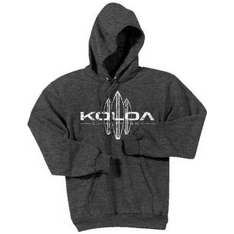 Koloa Surf Co. Vintage Surfboard Pullover Hooded Sweatshirt Koloa Surf Company Sweatshirts