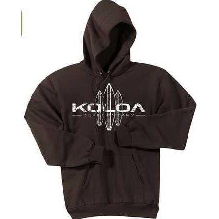 Koloa Surf Co. Vintage Surfboard Pullover Hooded Sweatshirt Koloa Surf Company Sweatshirts