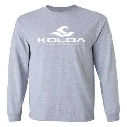 Koloa Surf Co. Classic Wave Youth Long Sleeve Heavyweight Cotton T-Shirts Koloa Surf Company Youth Long Sleeve Shirts