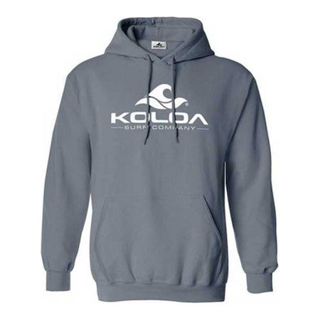 Koloa Surf Co. Wave Logo/w Pigment-Dyed Hoodies in Sizes S-4XL Koloa Surf Company Mens Apparel