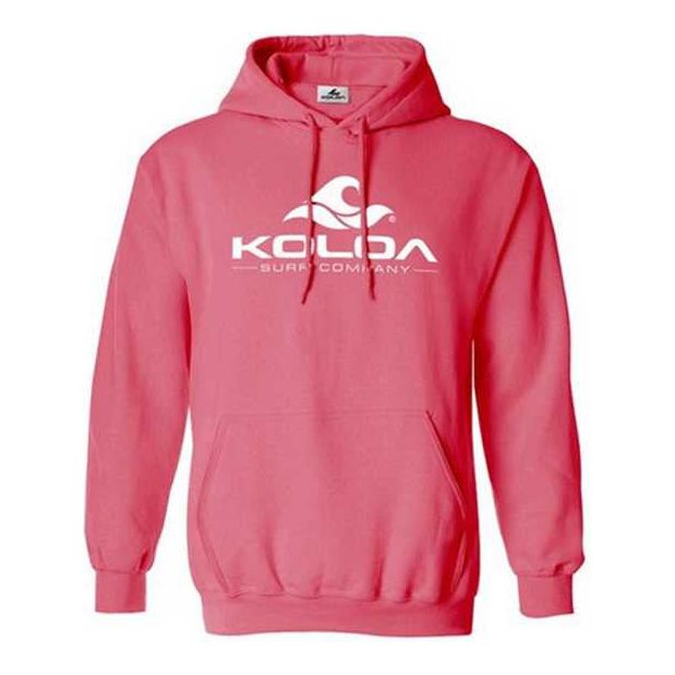 Koloa Surf Co. Wave Logo/w Pigment-Dyed Hoodies in Sizes S-4XL Koloa Surf Company Mens Apparel