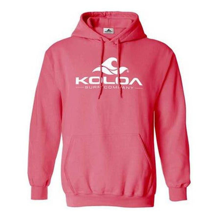 Koloa Surf Co. Wave Logo/w Pigment-Dyed Hoodies in Sizes S-4XL Koloa Surf Company Mens Apparel