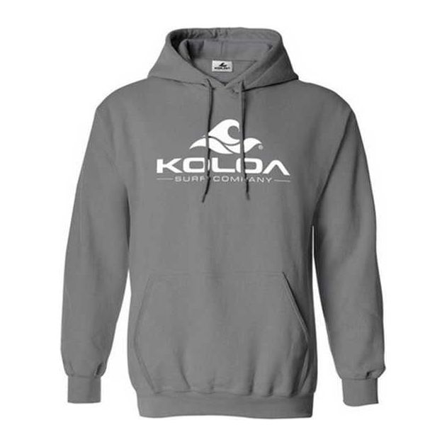 Koloa Surf Co. Wave Logo/w Pigment-Dyed Hoodies in Sizes S-4XL Koloa Surf Company Mens Apparel