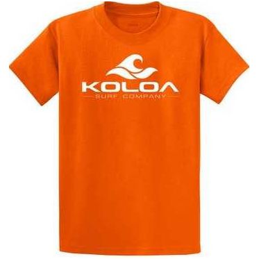 Koloa Surf Co. Kids Wave Logo Cotton T-Shirts Koloa Surf Company Youth Short Sleeve T-Shirts