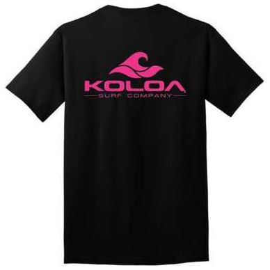 Koloa Surf Co. Pocket Logo Tee Classic 2-Sided Wave Logo Heavy Cotton T-Shirts Koloa Surf Company Mens Apparel