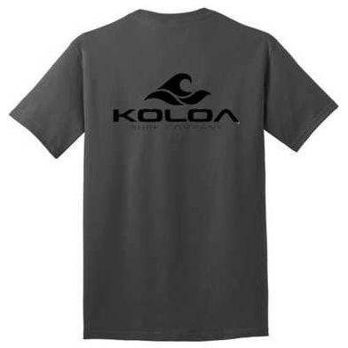 Koloa Surf Co. Pocket Logo Tee Classic 2-Sided Wave Logo Heavy Cotton T-Shirts Koloa Surf Company Mens Apparel