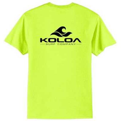 Koloa Surf Co. Pocket Logo Tee Classic 2-Sided Wave Logo Heavy Cotton T-Shirts Koloa Surf Company Mens Apparel