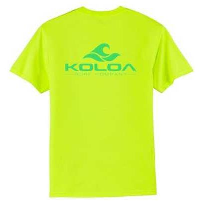 Koloa Surf Co. Pocket Logo Tee Classic 2-Sided Wave Logo Heavy Cotton T-Shirts Koloa Surf Company Mens Apparel