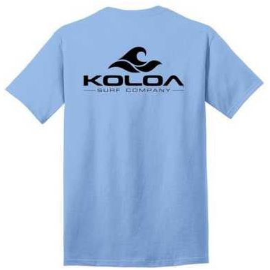 Koloa Surf Co. Pocket Logo Tee Classic 2-Sided Wave Logo Heavy Cotton T-Shirts Koloa Surf Company Mens Apparel