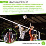 Champion Sports VOLLEYBALL ANTENNA SET