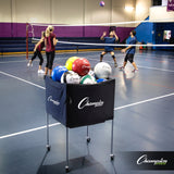 Champion Sports COLLAPSIBLE VOLLEYBALL CART