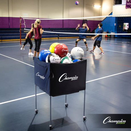 Champion Sports COLLAPSIBLE VOLLEYBALL CART