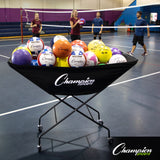 Champion Sports PRO COLLAPSIBLE VOLLEYBALL CART