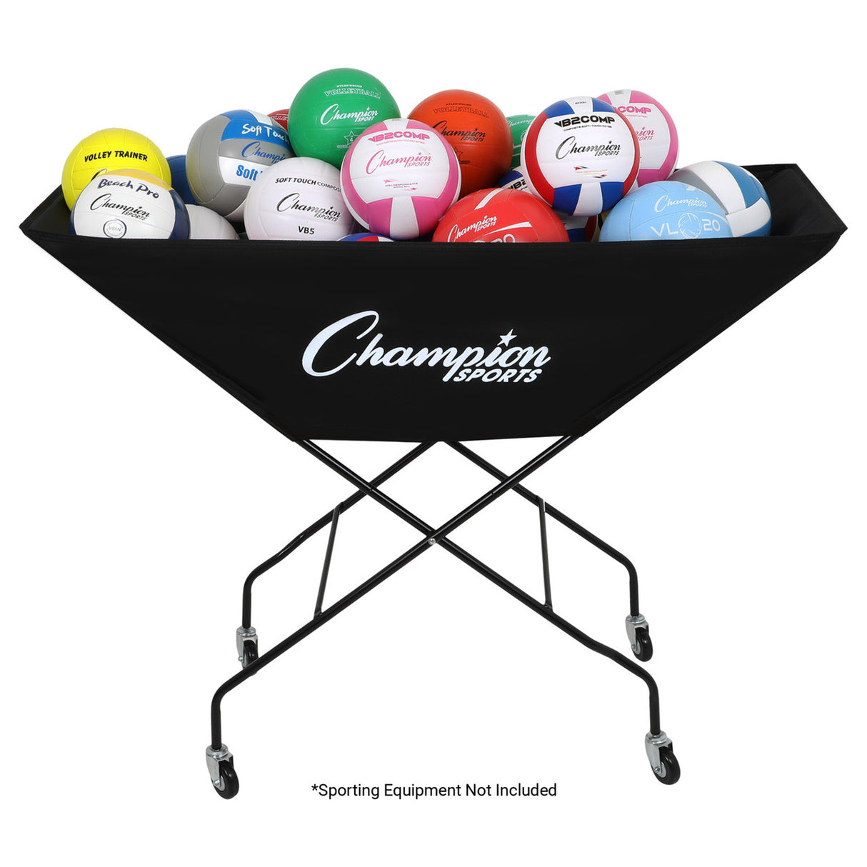 Champion Sports PRO COLLAPSIBLE VOLLEYBALL CART