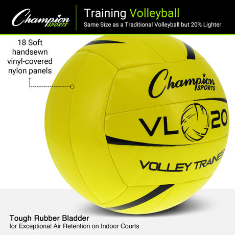 Champion Sports VL10 Volleyball Trainer Size 7