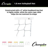 VOLLEYBALL NET COLOR HEADBAND WHITE
