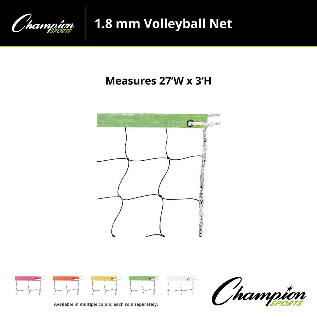 VOLLEYBALL NET COLOR HEADBAND WHITE