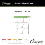 VOLLEYBALL NET COLOR HEADBAND WHITE
