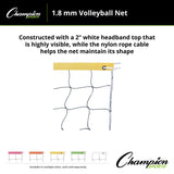 VOLLEYBALL NET COLOR HEADBAND WHITE