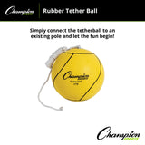 Champion Sports RUBBER TETHERBALL