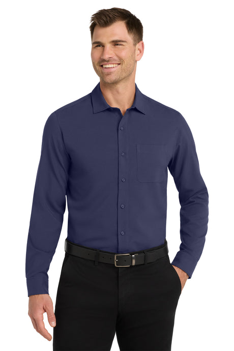 Port Authority  ®  Long Sleeve Performance Staff Shirt W401 - Port Authority W401