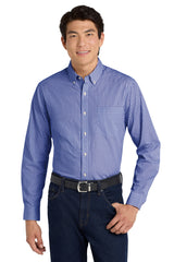 Port Authority  ®  Broadcloth Gingham Easy Care Shirt W644 - Port Authority W644