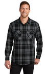 Port Authority W668 Plaid Flannel Shirt