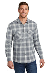 Port Authority ®  Plaid Flannel Shirt. W668 - Port Authority W668