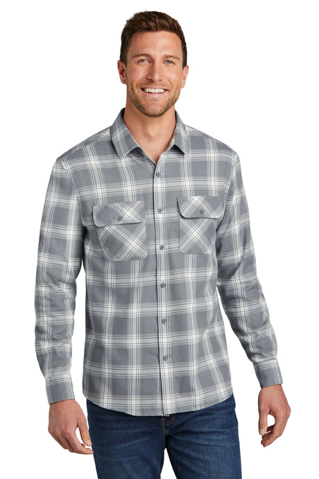 Port Authority W668 Plaid Flannel Shirt