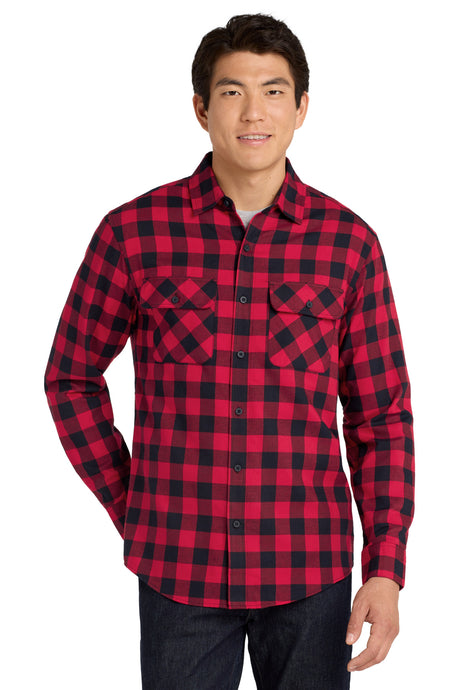 Port Authority W668 Plaid Flannel Shirt